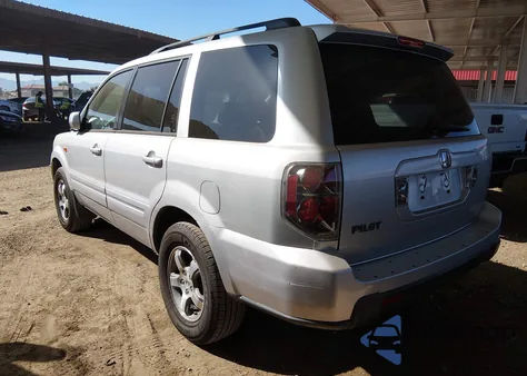 2006 Honda Pilot Ex-L из США, поврежденный, VIN 5FNYF28516B051966